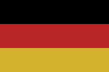 Drapeau de l'Allemagne, passer à l'allemand